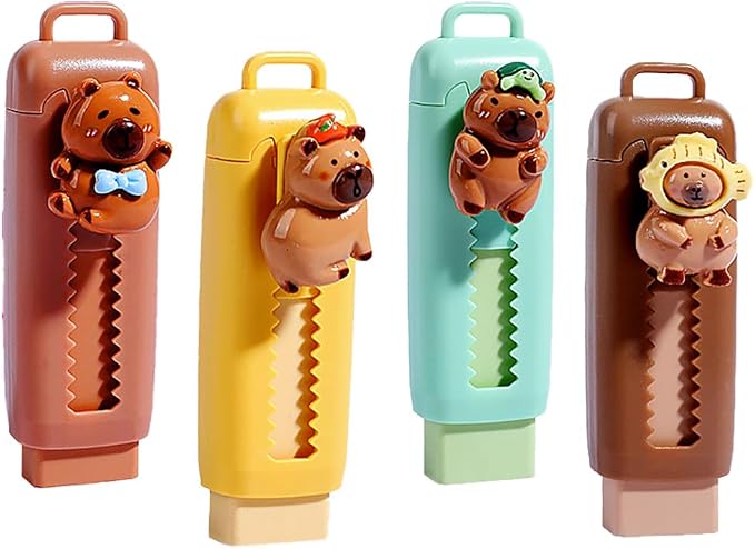 Capybara Sürgülü Silgi BD-7102 1 Adet